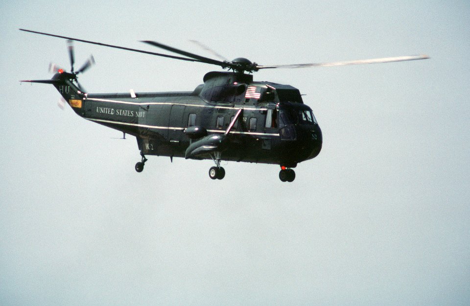 VH-3A Sea King at NAS Oceana 1989