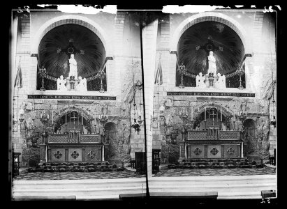 Via Dolorosa, beginning at St. Stephen's Gate. Chapel of Ecce Homo, interior LOC matpc.22021
