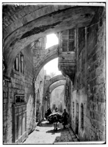 Via Dolorosa. Fifth Station of the Cross. LOC matpc.05385