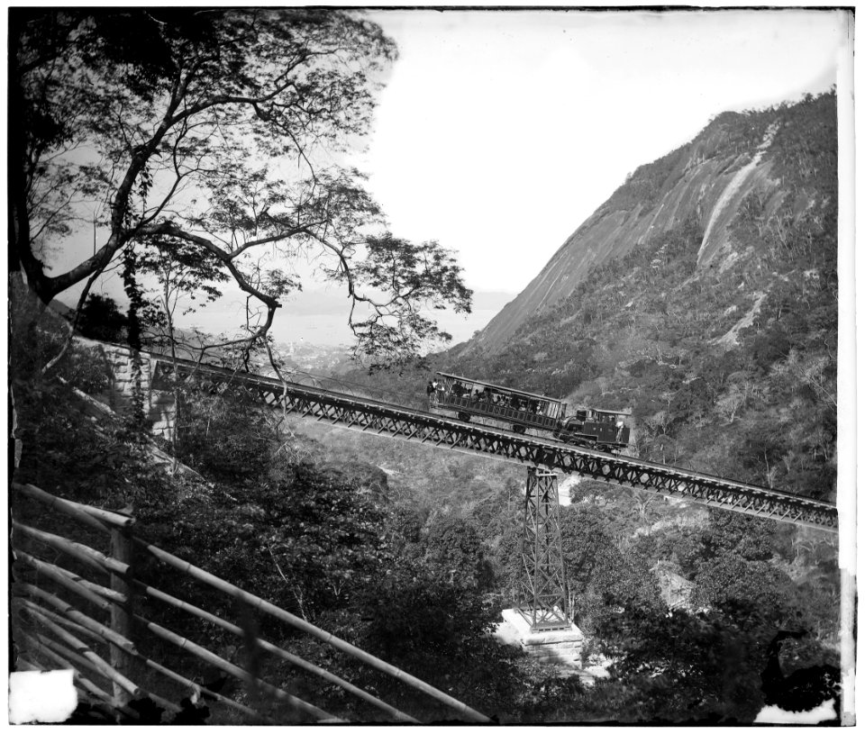 Viaduto do Silvestre, Estrada de Ferro do Corcovado, Km 1 (aproximadamente) - 5