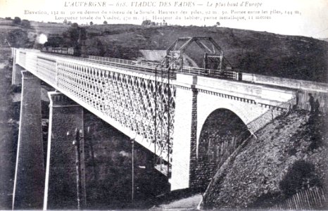 Viaduc des Fades (vue ancienne) photo