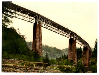Viaduct over Ravenna Ravine, Hollenthal Railway, Baden, Germany-LCCN2002713590