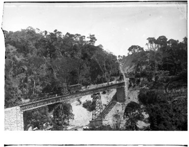 Viaduto do Silvestre, Estrada de Ferro do Corcovado, Km 1 (aproximadamente) - 4