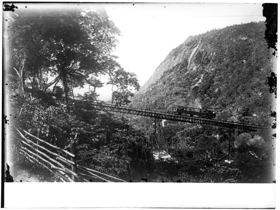 Viaduto do Silvestre, Estrada de Ferro do Corcovado, Km 1 (aproximadamente) - 6