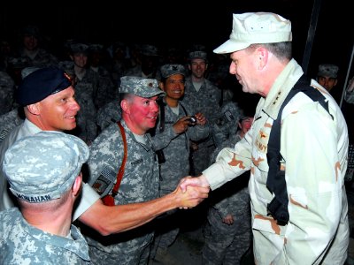 Vice Adm. Bill Gortney visits Sailors at NTM-A in Afghanistan (4679105920)