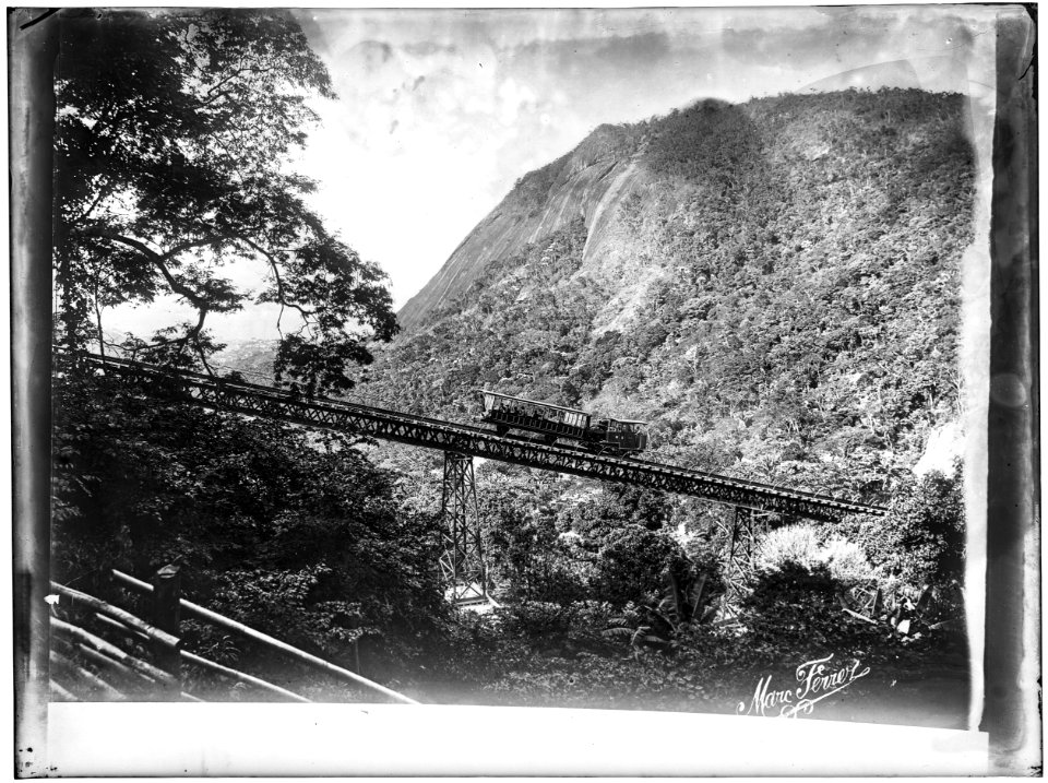 Viaduto do Silvestre, Estrada de Ferro do Corcovado, Km 1 (aproximadamente) - 2