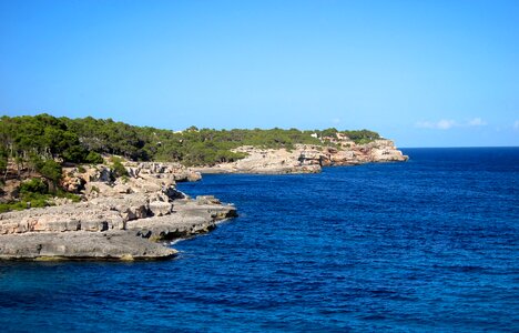 Cove balearic spain photo