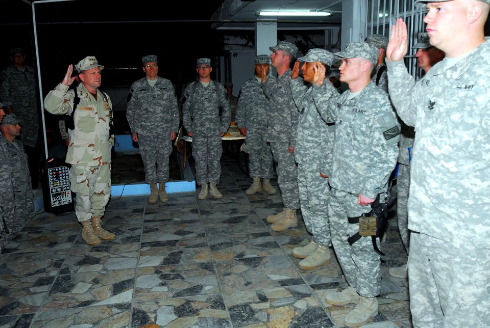 Vice Adm. Bill Gortney visits Sailors at NTM-A in Afghanistan (4678485789)
