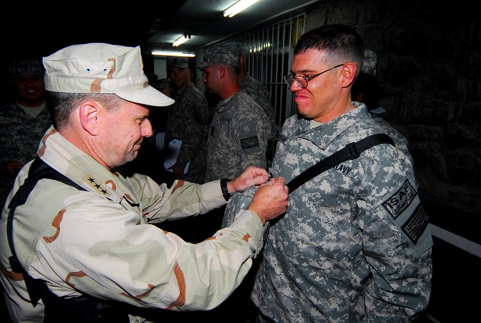 Vice Adm. Bill Gortney visits Sailors at NTM-A in Afghanistan (4679114640)