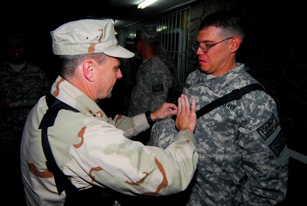Vice Adm. Bill Gortney visits Sailors at NTM-A in Afghanistan (4678483779)