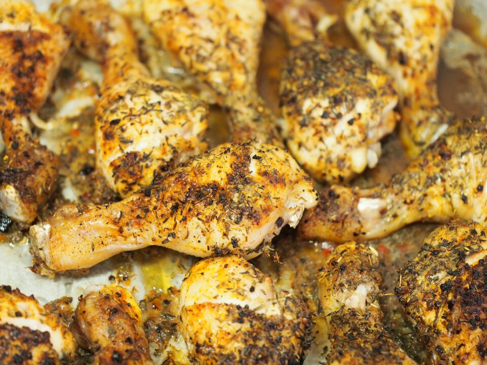 Chicken leg chicken bbq