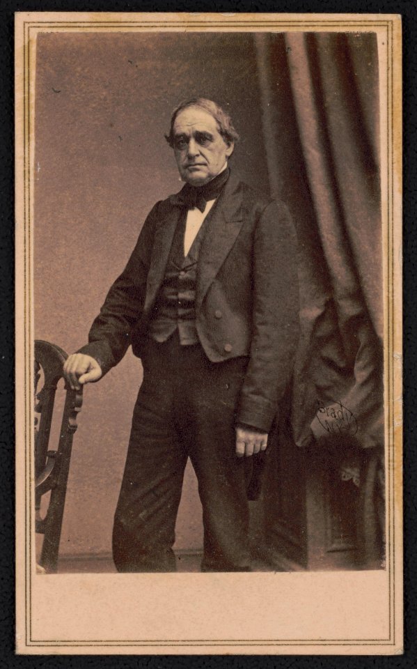 Vice President Hannibal Hamlin) - From photographic negative in Brady's National Portrait Gallery LCCN2017659638