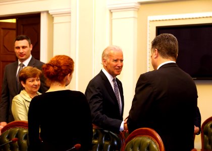 Vice President Joe Biden at a Meeting with Ukrainian Legislators, April 22, 2014 (13982344524) photo