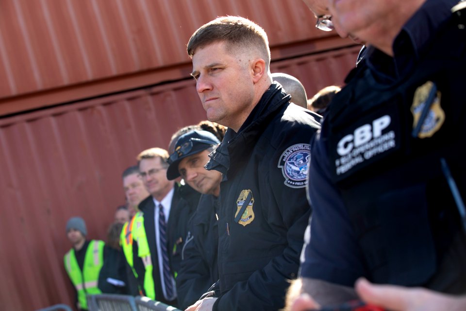 Vice President of the United States Mike Pence visit U.S. Customs and Border Protection (1)