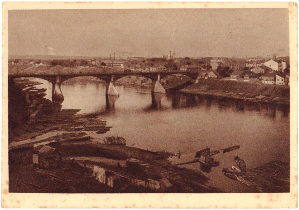 Viciebsk, Dźvinski most-Ruś. Віцебск, Дзьвінскі мост-Русь (1931)