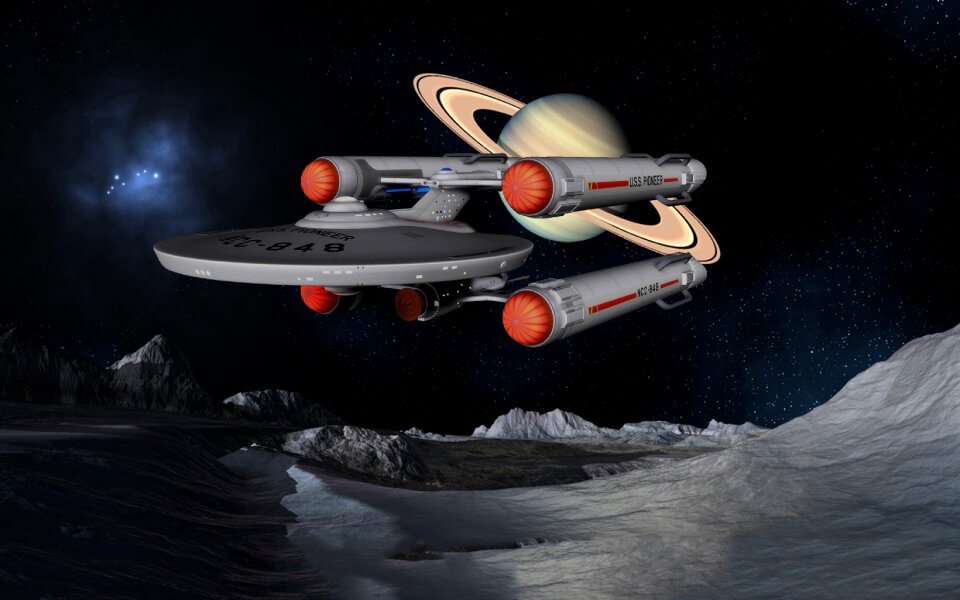 Space planet space travel