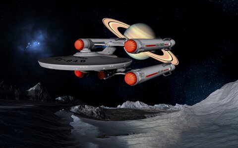 Space planet space travel