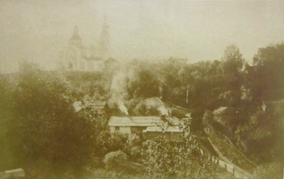 Viciebsk, Duchaŭskaja hara. Віцебск, Духаўская гара (S. Jurkoŭski, 1900)
