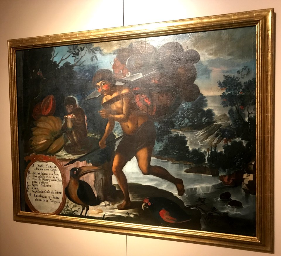 Vicente Albán - Indio Yumbo de Maynas - Museo de América 00076