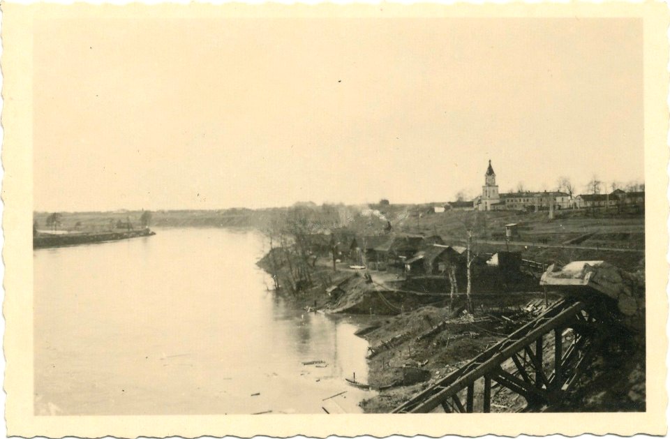 Viciebsk, Dźvina-Markaŭščyna. Віцебск, Дзьвіна-Маркаўшчына (1943)