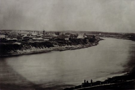 Viciebsk, Dźvińa-Zadźvińnie. Віцебск, Дзьвіна-Задзьвіньне (S. Jurkoŭski, 1867) photo
