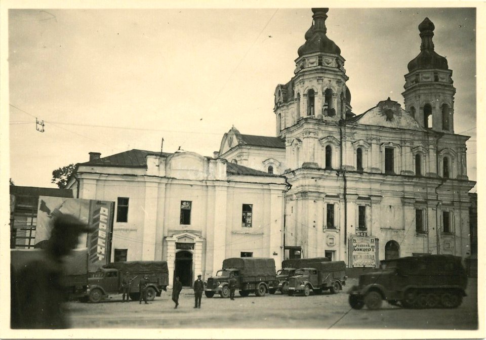 Viciebsk, Vialikaja, Jezuicki. Віцебск, Вялікая, Езуіцкі (1943)