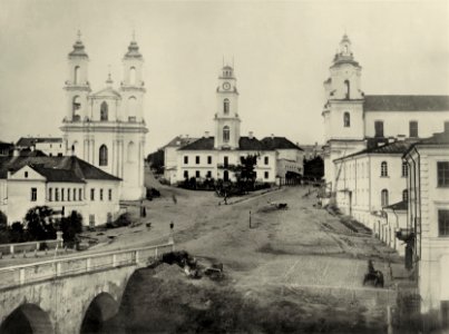 Viciebsk, Rynak. Віцебск, Рынак (S. Jurkoŭski, 1867) photo