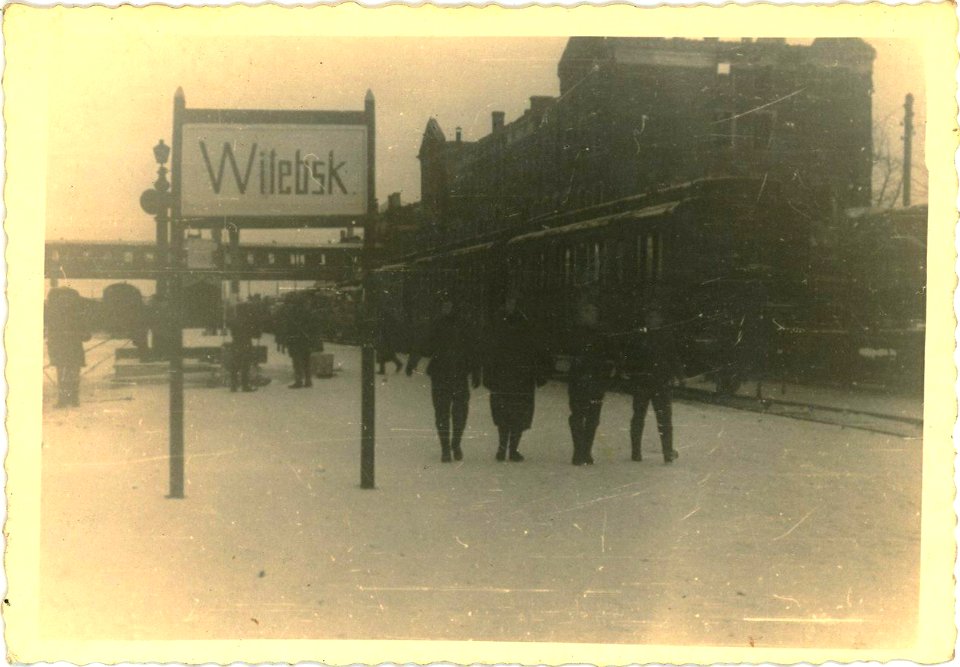 Viciebsk, Vakzalny. Віцебск, Вакзальны (1942)