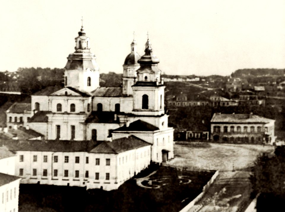 Viciebsk, Vialikaja, Jezuicki. Віцебск, Вялікая, Езуіцкі (S. Jurkoŭski, 1867)