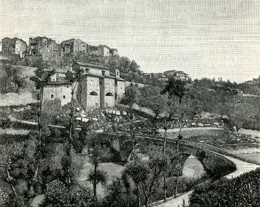 Vicovaro veduta del paese