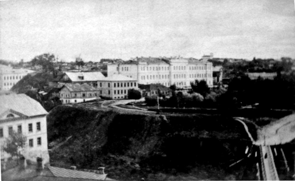 Viciebski zamak. Віцебскі замак (S. Jurkoŭski, 1900) (2)