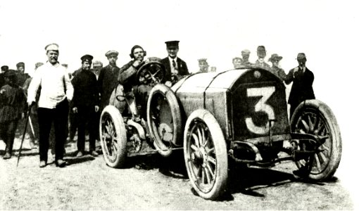 Victor Hémery, vainqueur de Saint-Petersbourg-Moscou 1908 (2e édition)