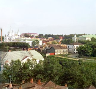 Viciebski zamak. Віцебскі замак (S. Prokudin-Gorsky, 1912)