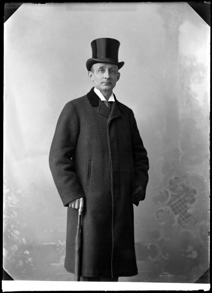 Victor Lundberg, actor, portrait 1904 - SMV - GL149