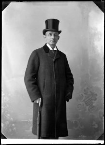 Victor Lundberg, actor, portrait 1904 - SMV - GL149
