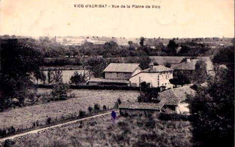 Vicq-d'Auribat (Landes) - vue générale