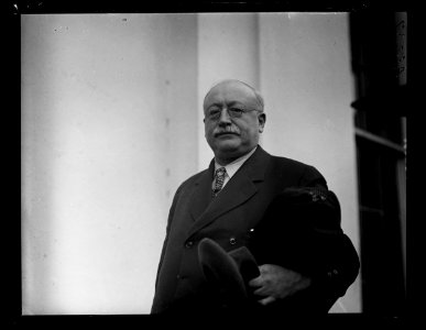 Victor Berger, Socialist Congressman of Wisconsin at White House LCCN2016891838