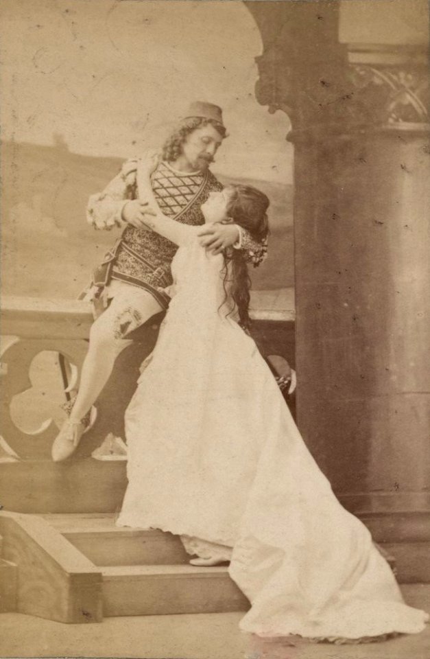 Victor Capoul und Madame Rey