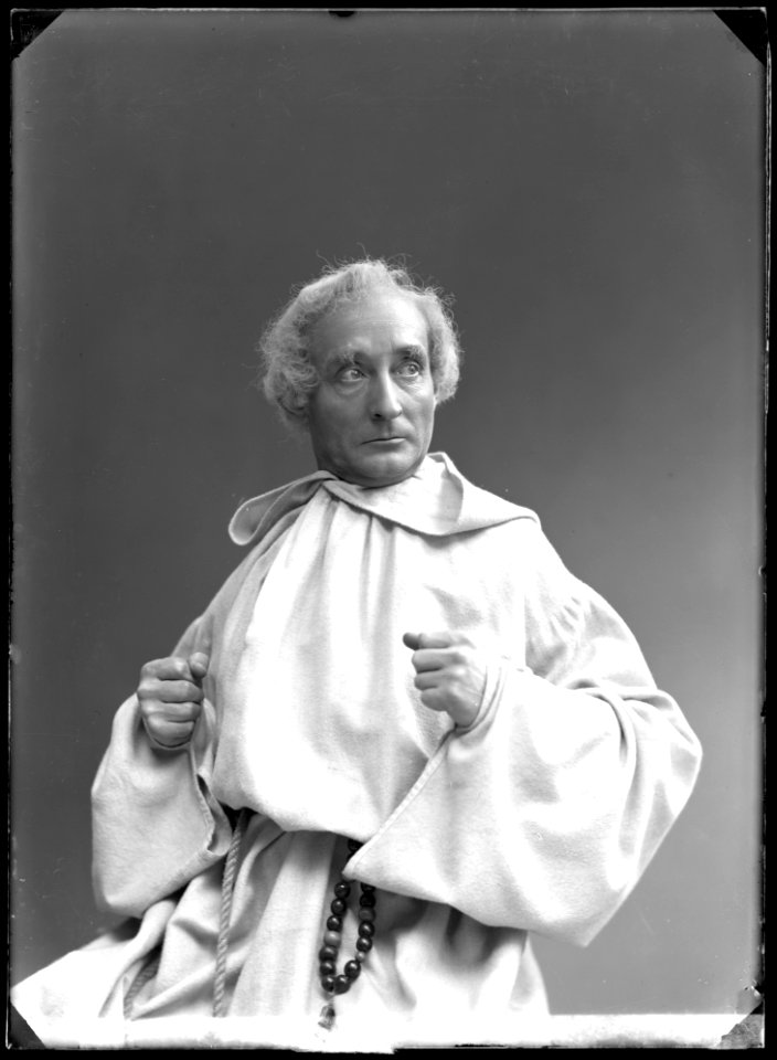 Victor Lundberg in Bland bålde riddersmän at Vasateatern 1908 - SMV - GL144