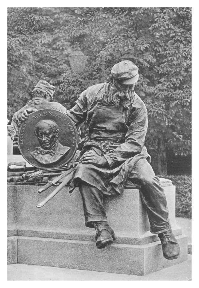 Victor Tilgner - 34b - Figur von Werndl-Denkmal - Gießer