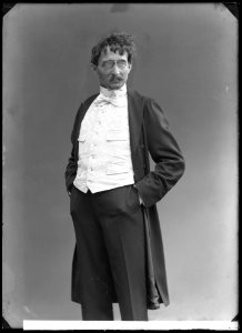 Victor Lundberg in Den store hädangångne at Vasateatern 1909 - SMV - GL145