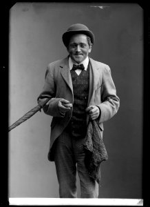 Victor Thorén in the revue Storstaden at Östermalmsteatern 1908 - SMV - GT028
