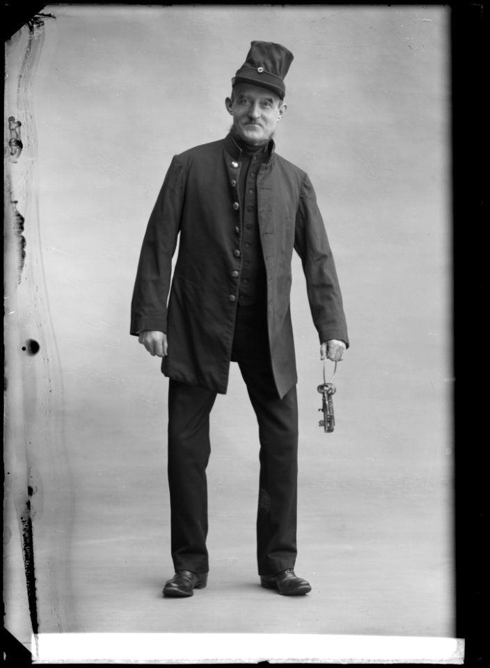 Victor Lundberg in 2 x 2 = 5 at Vasateatern 1907 - SMV - GL142