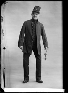 Victor Lundberg in 2 x 2 = 5 at Vasateatern 1907 - SMV - GL142