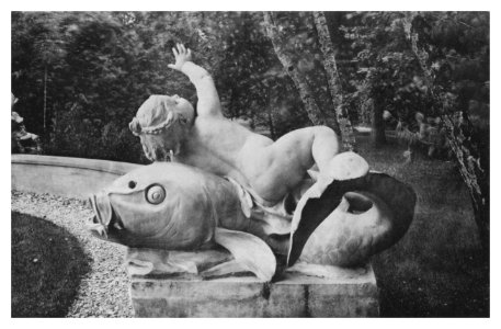 Victor Tilgner - 65b - Vom Brunnen in der kaiserlichen Villa zu Ischl - Detail