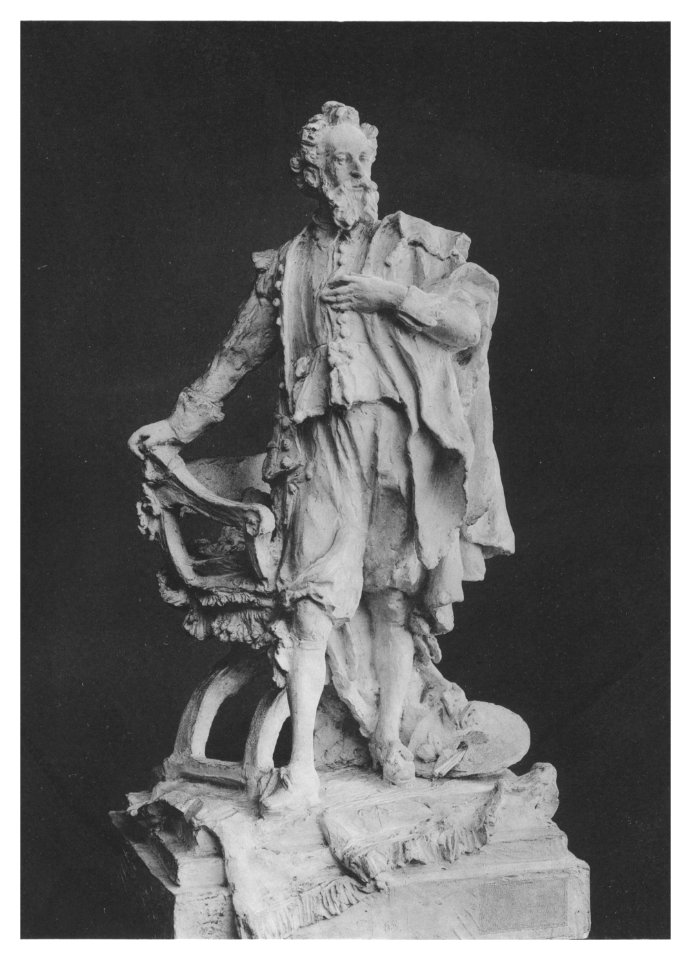 Victor Tilgner - 61 - Skizze für das Makart-Denkmal in Wien
