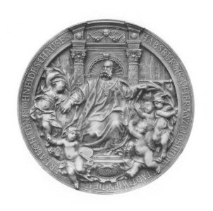 Victor Tilgner - 67a - Erinnerung an die Vereinigung der Erblande - Gussmedaille