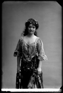 Victoria Strandin, dancer, in the opera Mignon at Kungliga Operan 1906 - SMV - GS077