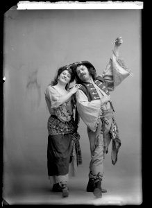 Victoria Strandin and Robert Köller in Mignon at Kungliga Operan 1906 - SMV - NS097