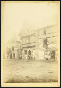 Vieille maison de Quimperlé - J-A Brutails - Université Bordeaux Montaigne - 1399
